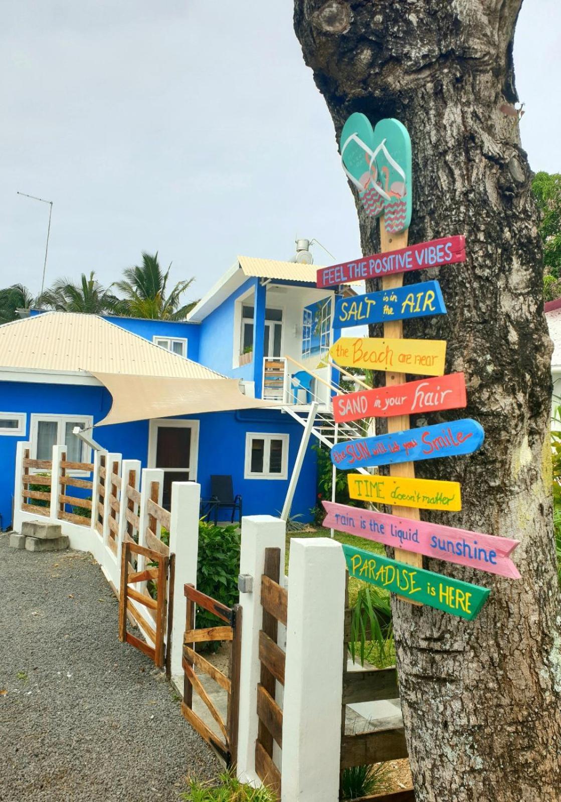 Ferienwohnung Casa Frangipani Mauritius Trou d'Eau Douce Exterior foto